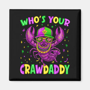 Imán Quién es tu Crawdaddy Cangrejo de río Collares Mar
