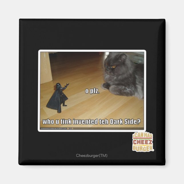 Imán ¿Quién inventó el lado oscuro? (Frente)