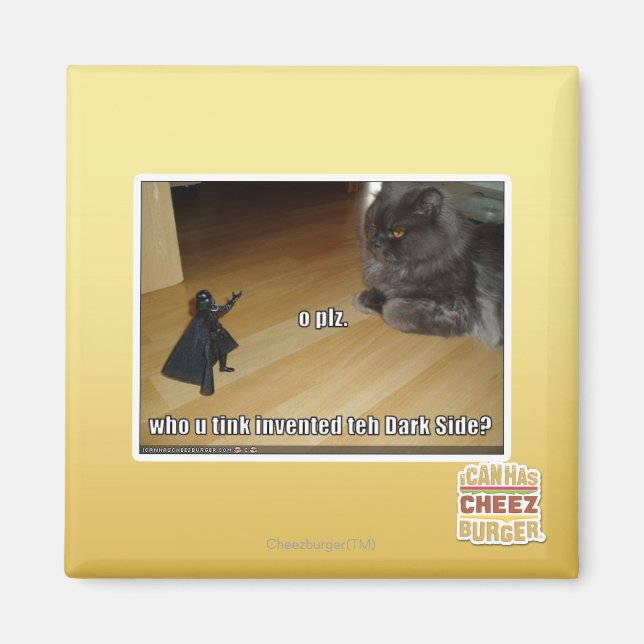 Imán ¿Quién inventó el lado oscuro? (Frente)