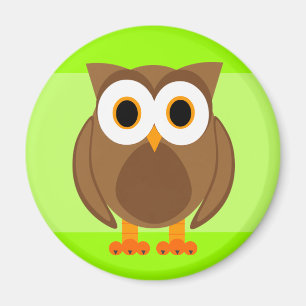 Imán ¿Quién? Sr. Owl Personalizado