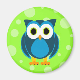 Imán ¿Quién? Sr. Owl Personalizado