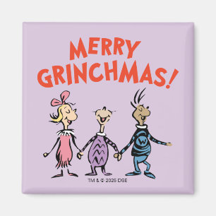 Imán Quienes se dan la mano Feliz Grinchmas