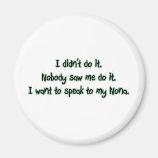 Imán Quiere hablar con Nona