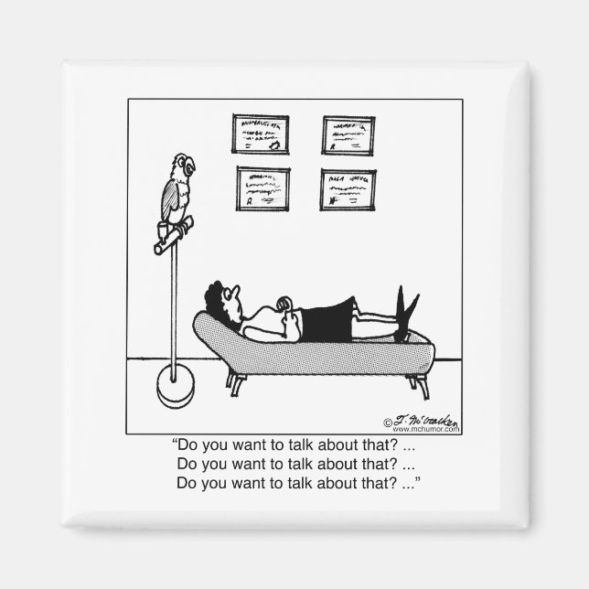 Imán ¿Quieres Hablar De Eso? (Frente)