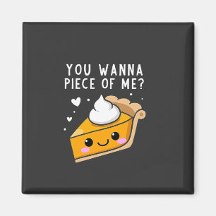 Imán Quieres un pedazo de acción de gracias