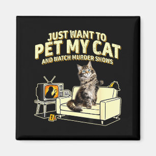 Imán Quiero acariciar a mi gato himalayo y ver espectác