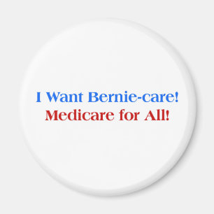 Imán ¡Quiero Bernie-Care, Medicare para Todos!