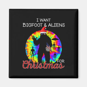 Imán Quiero Bigfoot & amp; Alimentos Para Navidades Sas