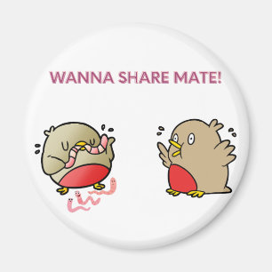 Imán ¡Quiero compartir a mate!