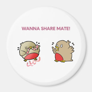 Imán ¡Quiero compartir a mate!