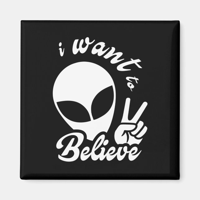 Imán Quiero creer (Frente)