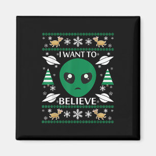 Imán Quiero creer en Navidades extranjeros