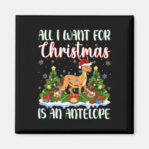 Imán Quiero Que Los Navidades Sean Una Luz Antelópica D
