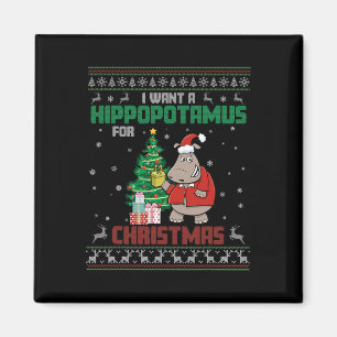 Imán Quiero Un Hipopótamo Para Navidades Cuesta El Cost