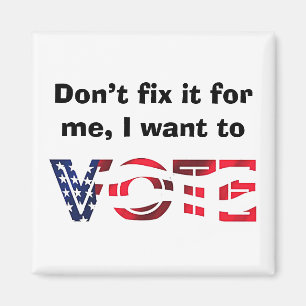 Imán Quiero votar