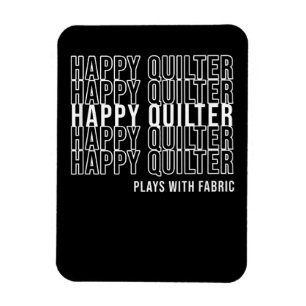 Imán Quilters De Citas De Citas De Cables Graciosas Jue