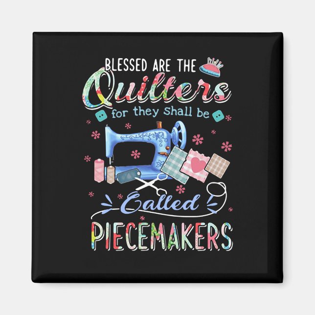 Imán Quilting Gifts | Quilting For They Shall Be Called (Frente)