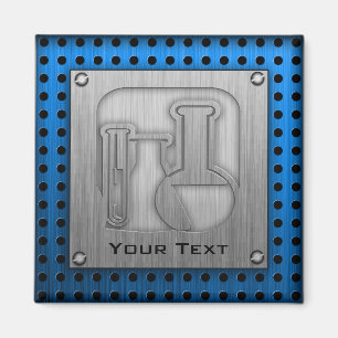 Imán Química cepillada de la Metal-mirada