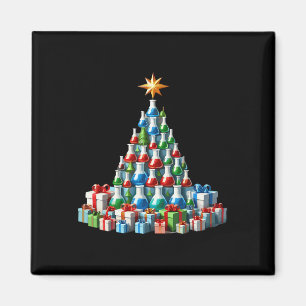 Imán Química del árbol de Navidad Vaso de precipitados