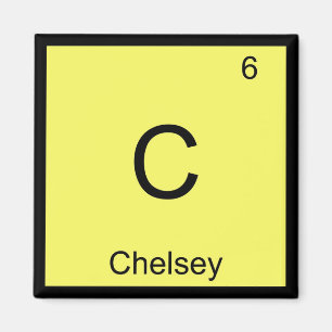Imán Química Elemento Tabla Periódica Nombre Chelsey