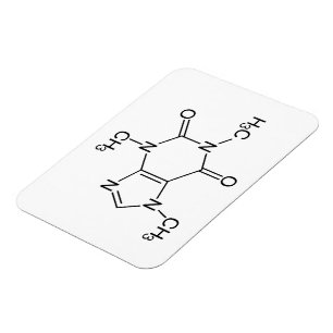Imán Química Molécula Cafeína Café Átomos