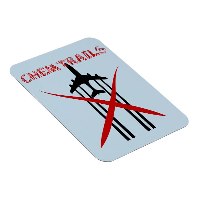 Imán Químicos de pulverización de aviones tachados (Lado Derecho)