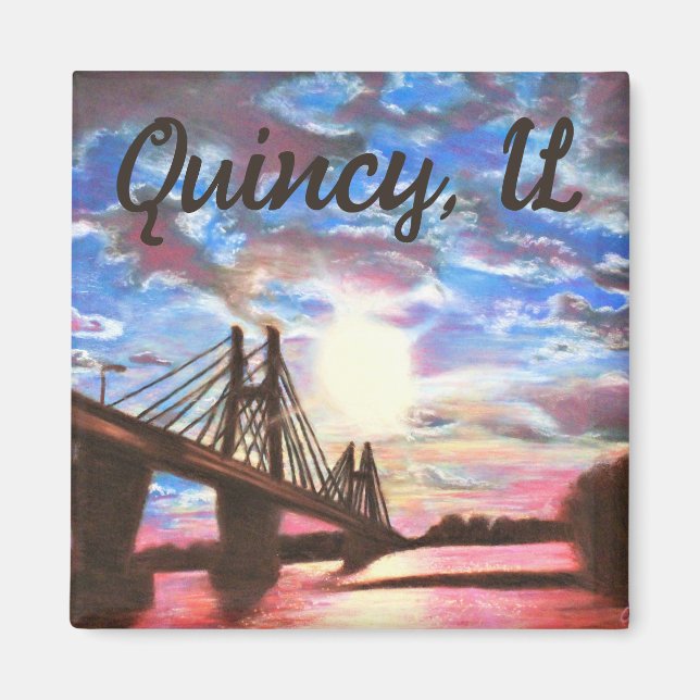 Imán Quincy Bridge Magnet (Frente)