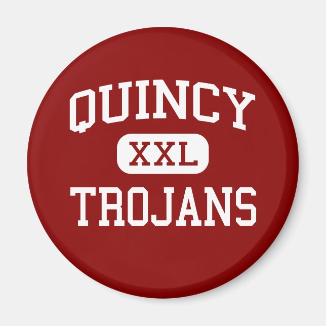 Imán Quincy - Trojans - Senior - Quincy California (Frente)