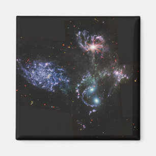 Imán Quinteto del telescopio espacial JWST James Webb S