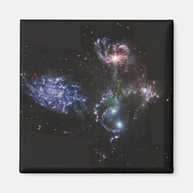 Imán Quinteto del telescopio espacial JWST James Webb S (Frente)