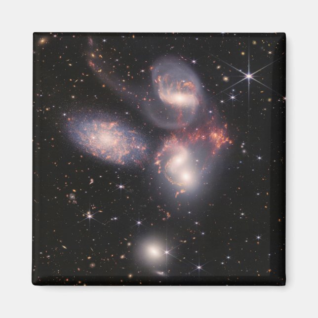 Imán Quinteto del telescopio espacial JWST James Webb S (Frente)