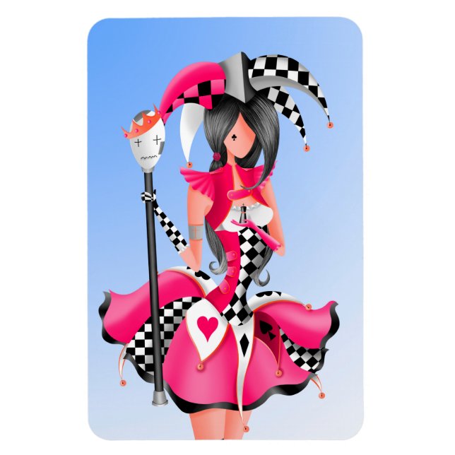 Imán Quirky Jester y Puppet King (Vertical)