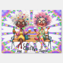 Imán Quirky Wine Ladies Chenet