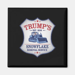 Imán Quitanieves Trump Trump Quitando la nieve Remoción