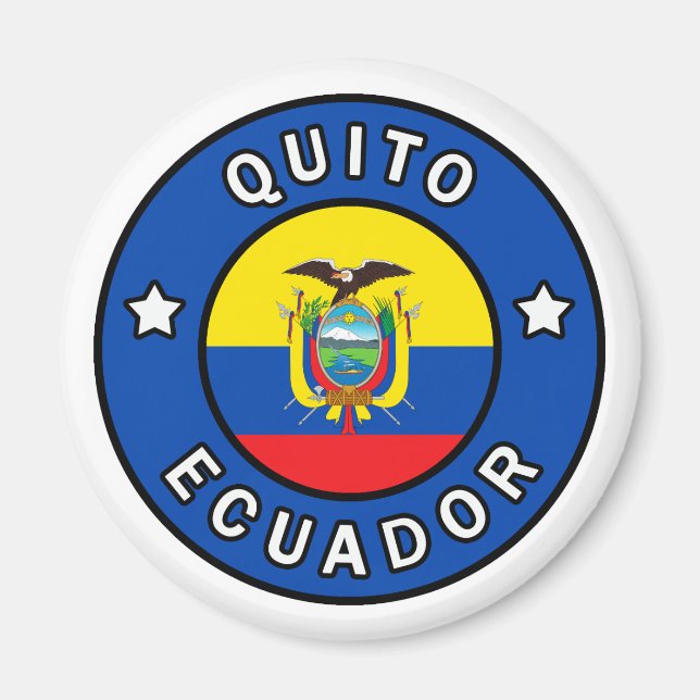 Imán Quito Ecuador (Frente)