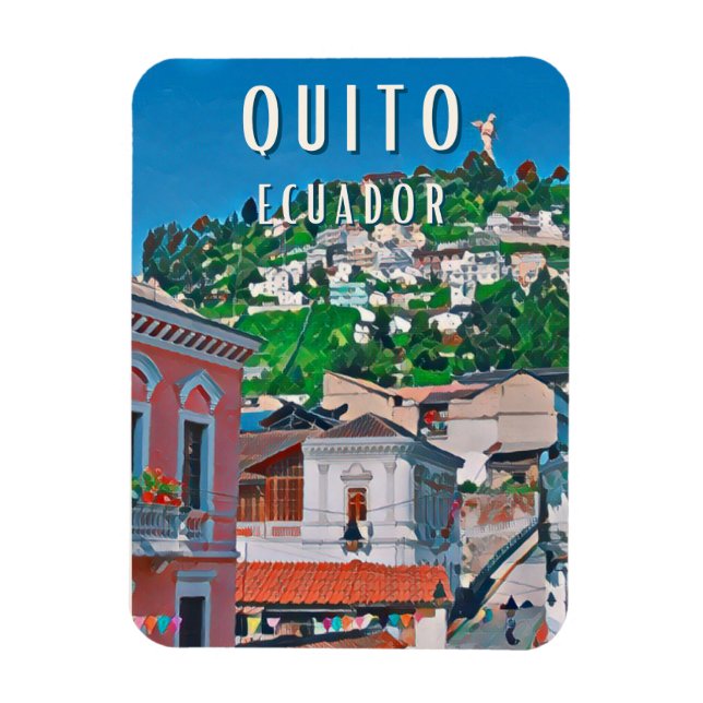 Imán Quito, la capitale équatorienne (Vertical)