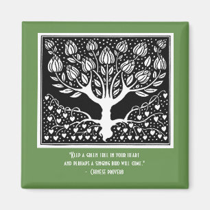 Imán Quizá venga un pájaro cantante