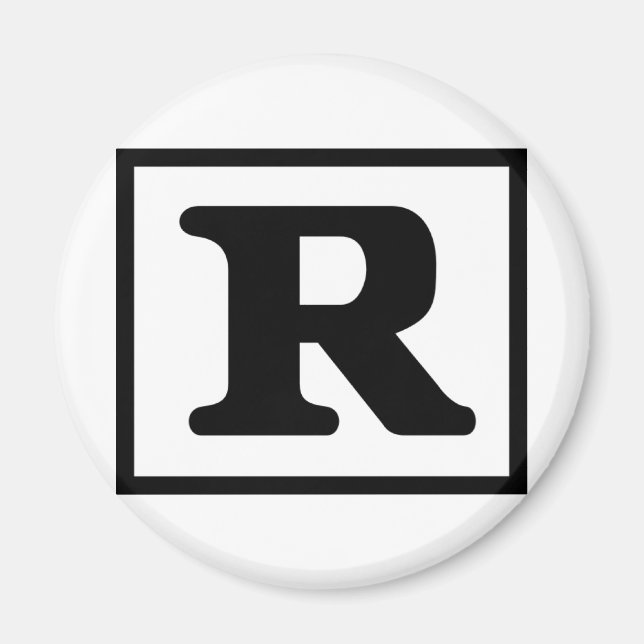 Imán R nominal (Frente)