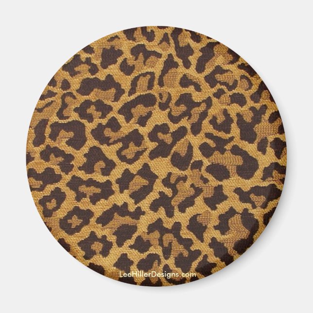 Imán Rab Rockabilly Leopard Print Gifts & Collectibles (Frente)