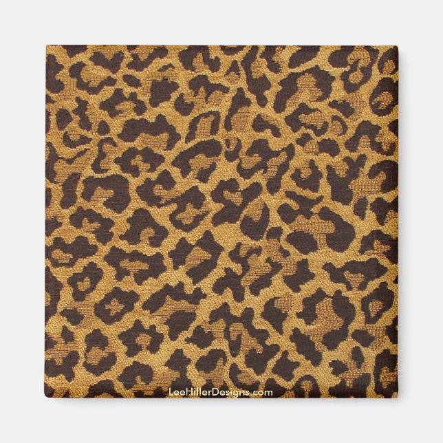 Imán Rab Rockabilly Leopard Print Gifts & Collectibles (Frente)