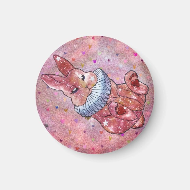 Imán Rabbit named Ladybug (Frente)