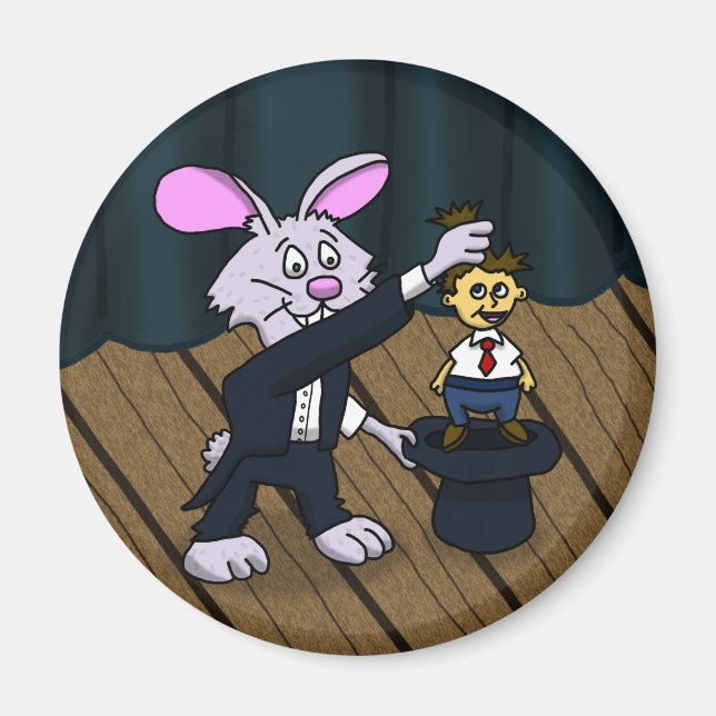 Imán Rabbit Trick (Frente)