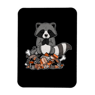 Imán Raccoon Gift Mujeres Meditación Yoga Raccoon