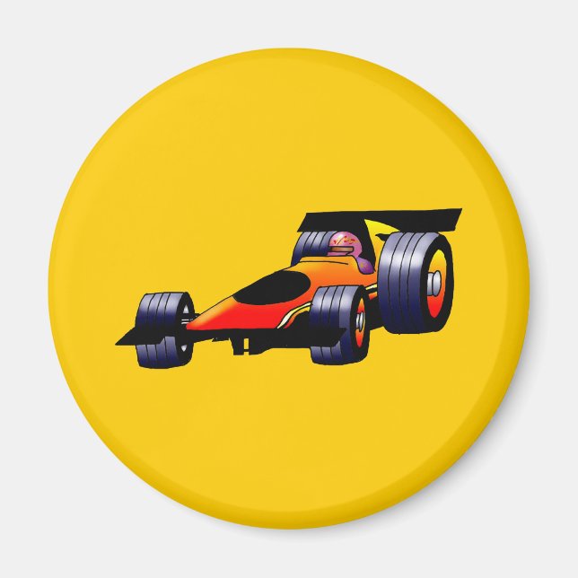 Imán Race Car (Frente)