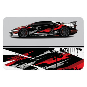 Imán Race Car Magnet