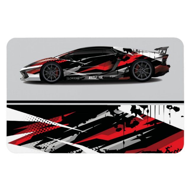 Imán Race Car Magnet (Horizontal)
