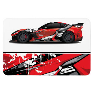 Imán Race Car Magnet
