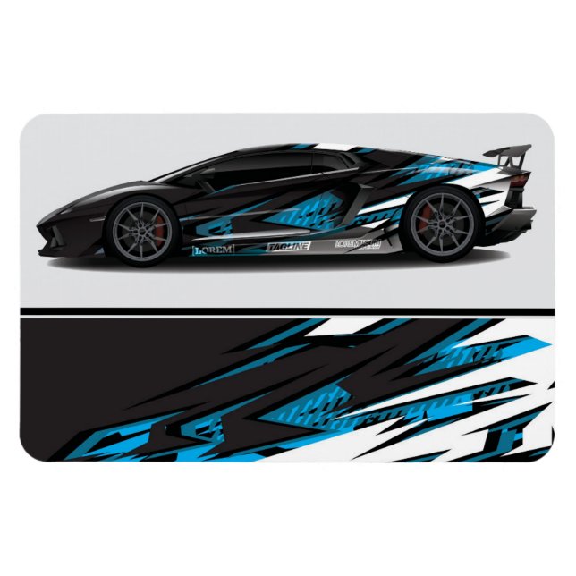 Imán Race Car Magnet (Horizontal)