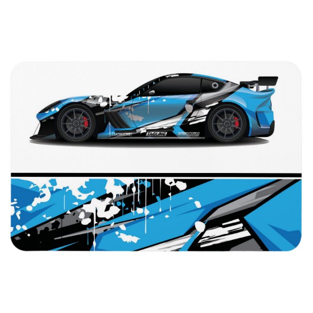 Imán Race Car Magnet (Horizontal)