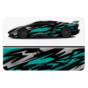 Imán Race Car Magnet
